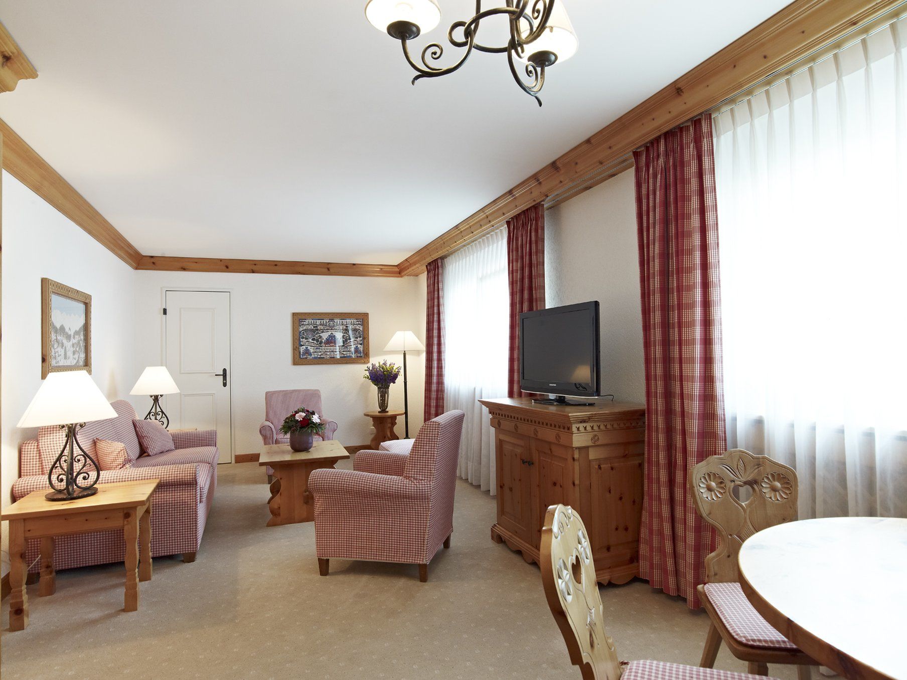 Crystal Hotel Superior Saint-Moritz Oda fotoğraf